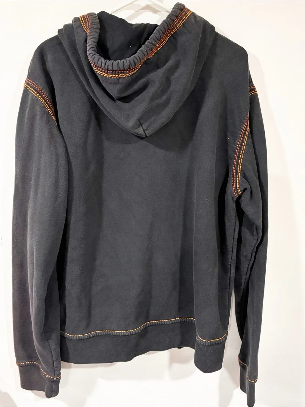 True Religion Tracksweat QT Hoodie Size Full Zip‎ Big Stitch Size XXL